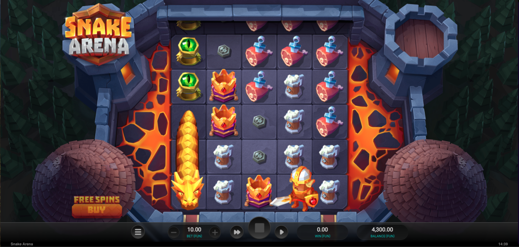 Snake Arena Free Spins trigger