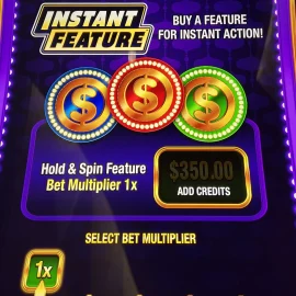 Coin Trio Piggy Burst instant feature