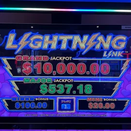 Lightning Link with a fixed Grand jackpot
