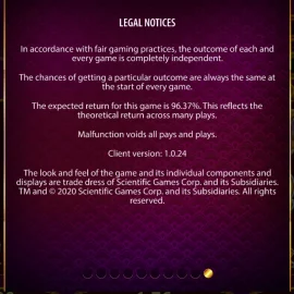 5 Treasures slot payback information online