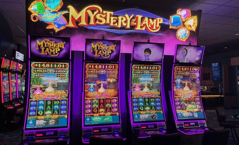 Mystery of the Lamp on an IGT test bank before launch
