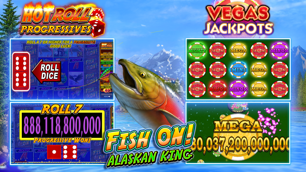 Fish On! Alaskan King special features on Show Me Vegas Slots