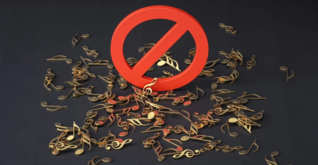 No music