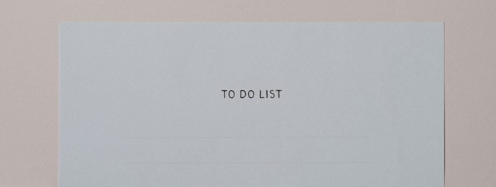 to-do list