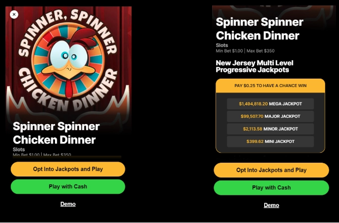 DraftKings opt-in to progressives