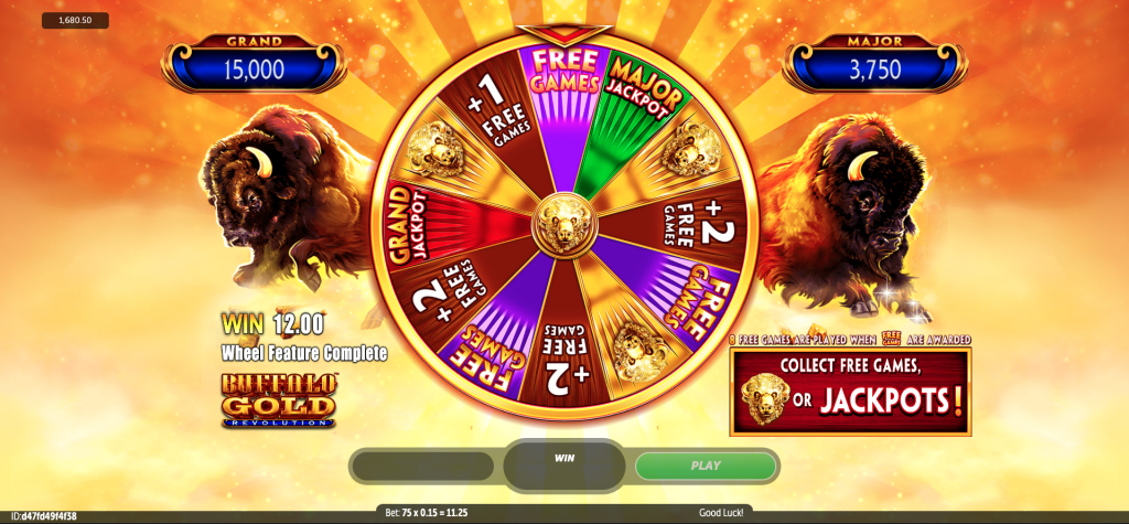 Buffalo Gold Revolution wheel