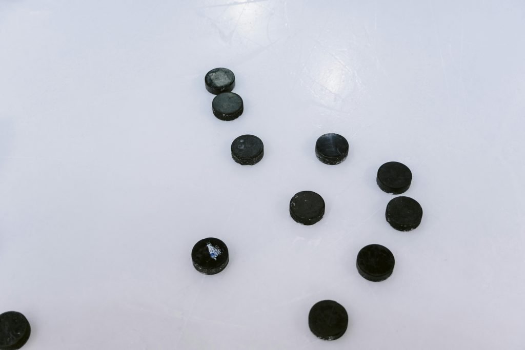 Hockey pucks