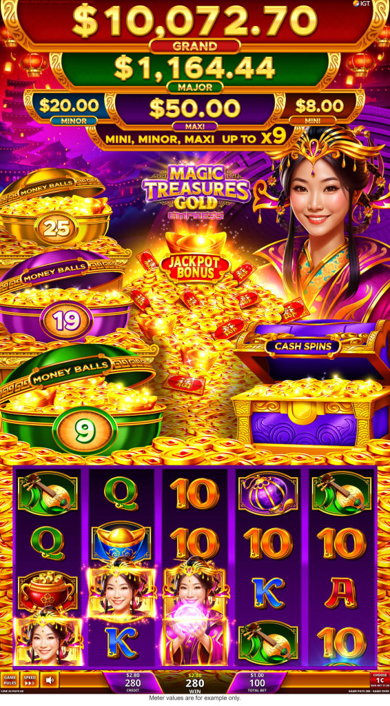Magic Treasure Gold Base Game