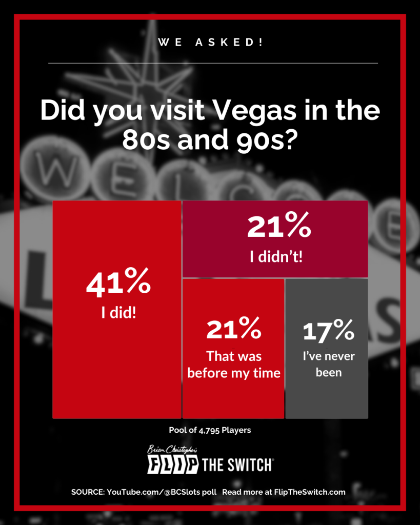 Did you visit Vegas in the 80s and 90s?