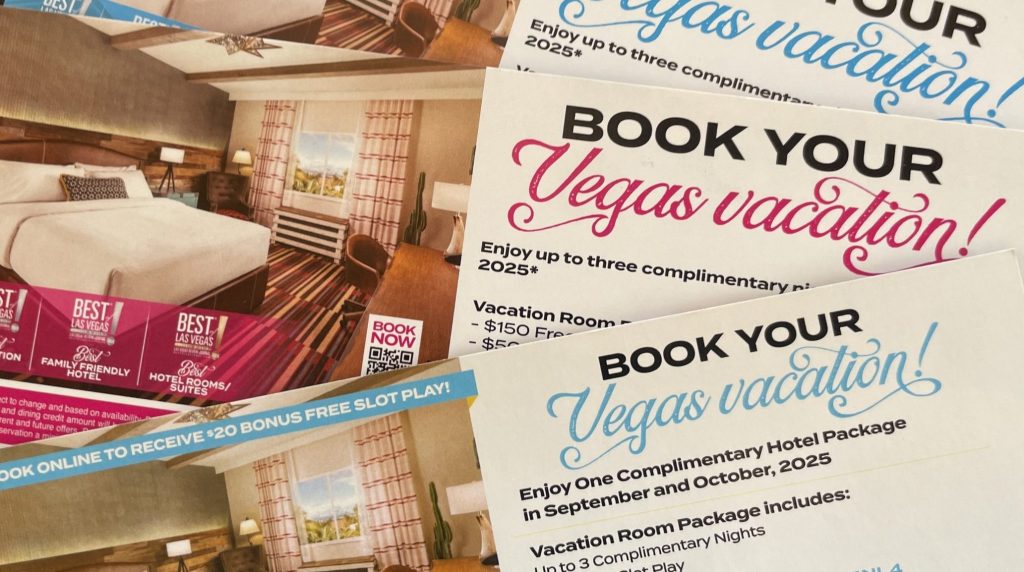 Examples of casino Offers for free stays