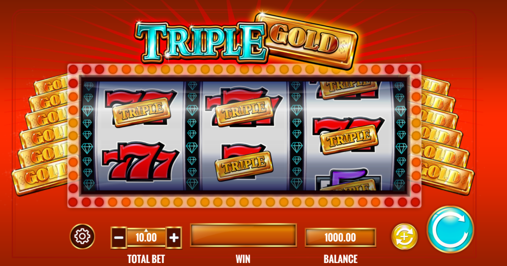 Triple Gold Slot Machine
