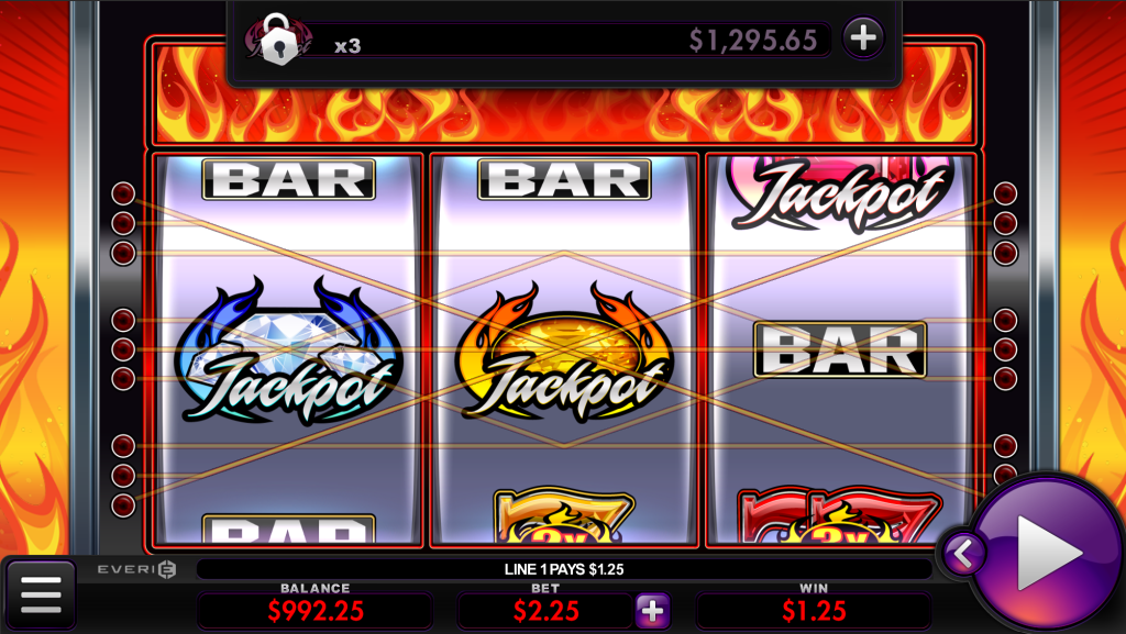 Blazin' Gems Line hit