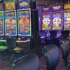slots on casino floor