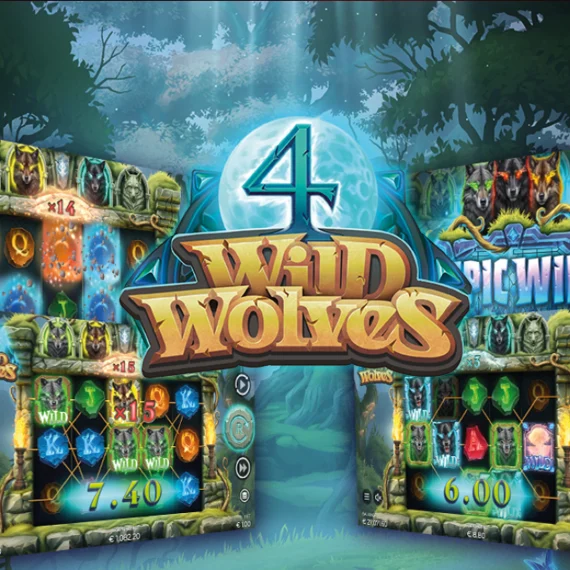 4 Wild Wolves