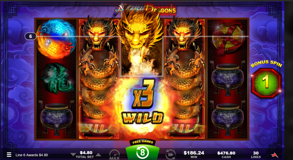 Action Dragons Free Games Bonus Spin