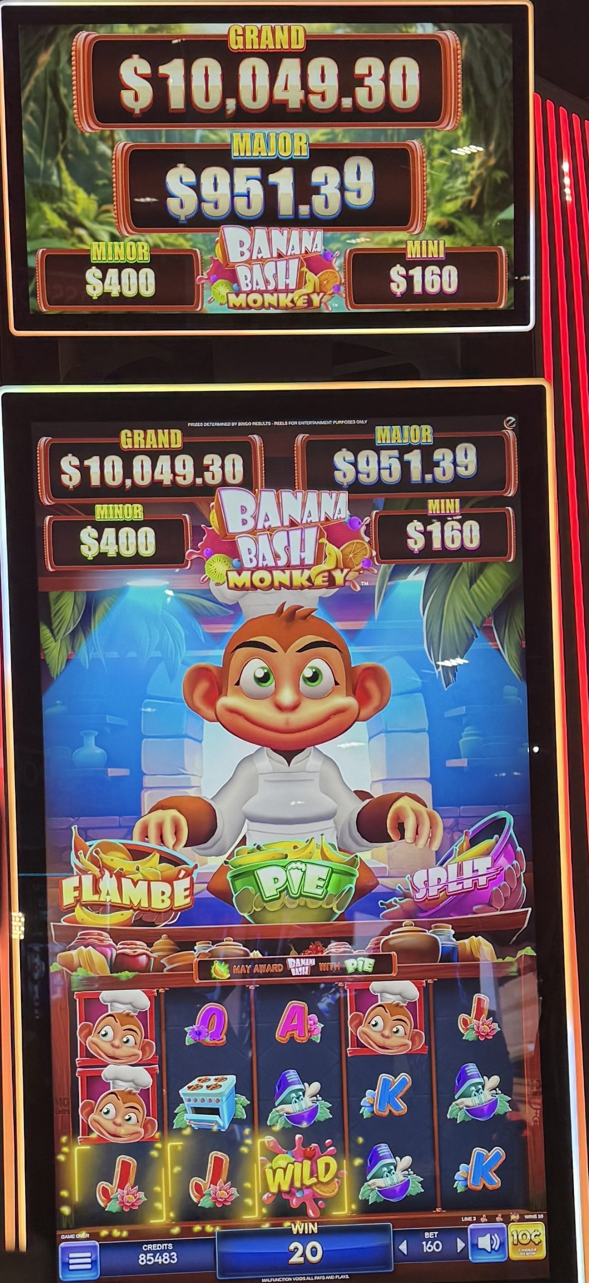 Banana Bash Monkey Slot Machine