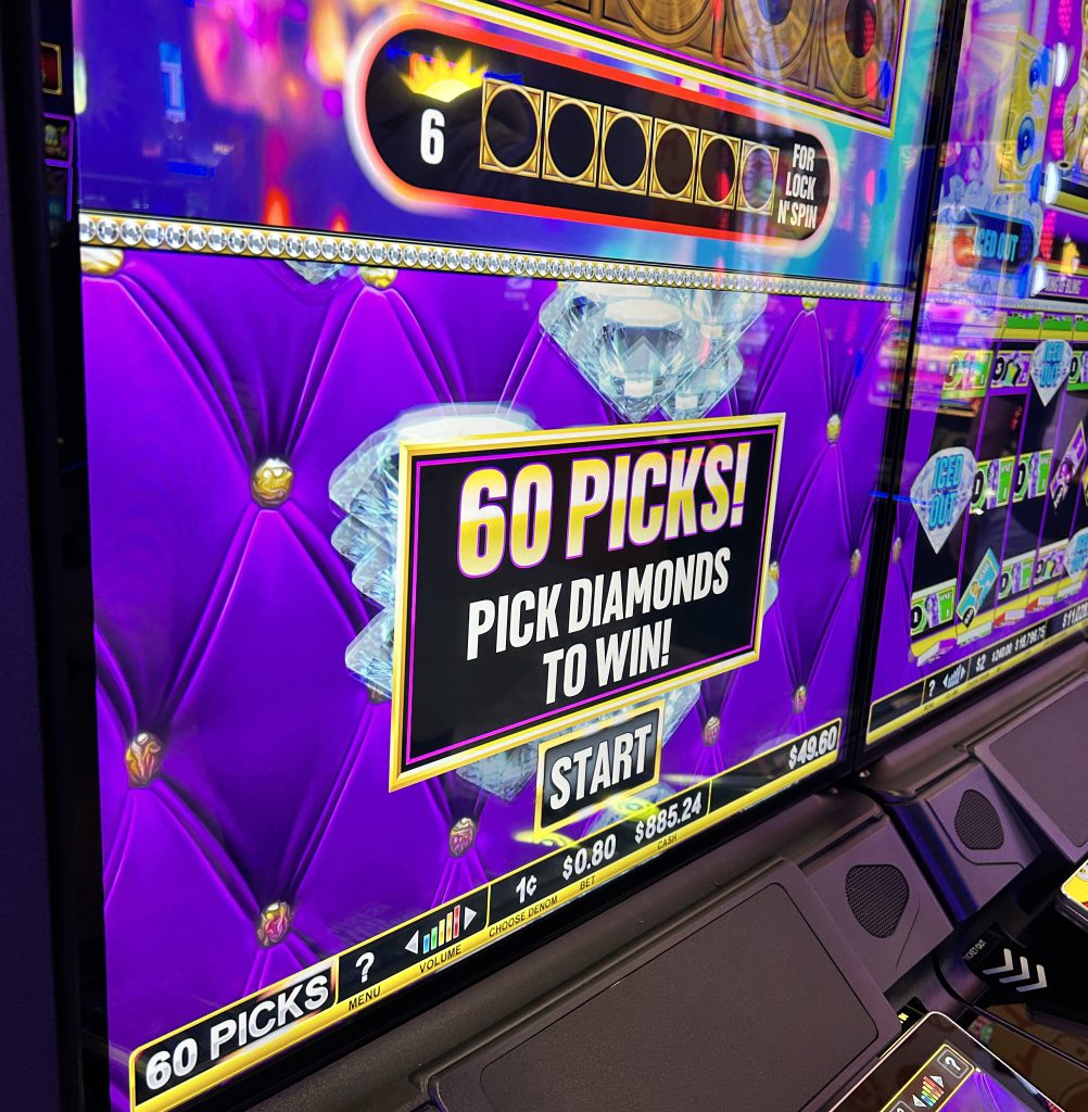 Crazy Lock pick bonus as seen at the Incredible Technologies booth at Global Gaming Expo 2025