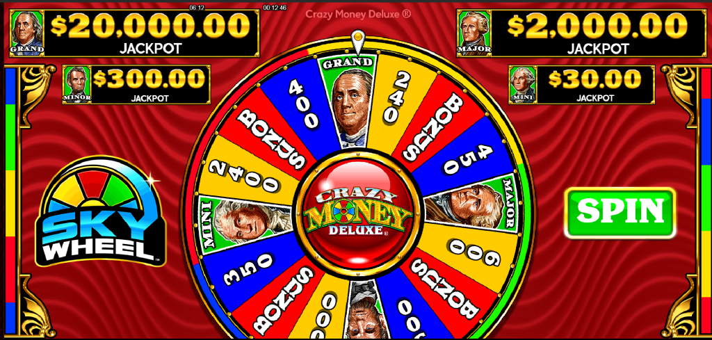 Crazy Money Deluxe Wheel Bonus