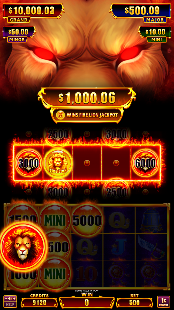 Fire Lion Bonus