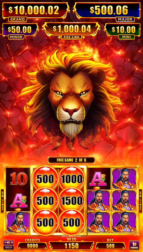 Fire Lion Free Spins Prosperity King