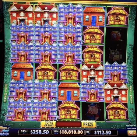 Will a Full Screen of Mansions on Huff N’ Puff Slots Award the Grand Jackpot?
