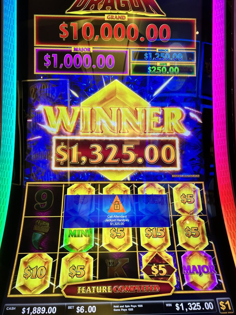Jewel of The Dragon Slot Machine Jackpot
