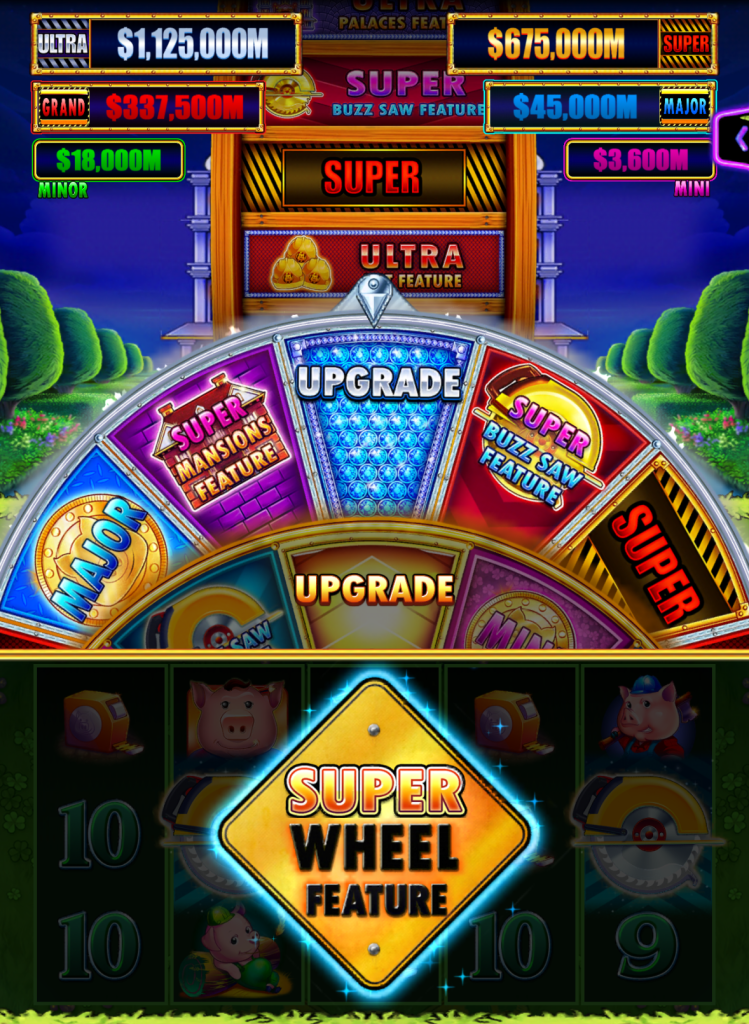 Huff N' Even More Puff Grand Super Wheel Feature
