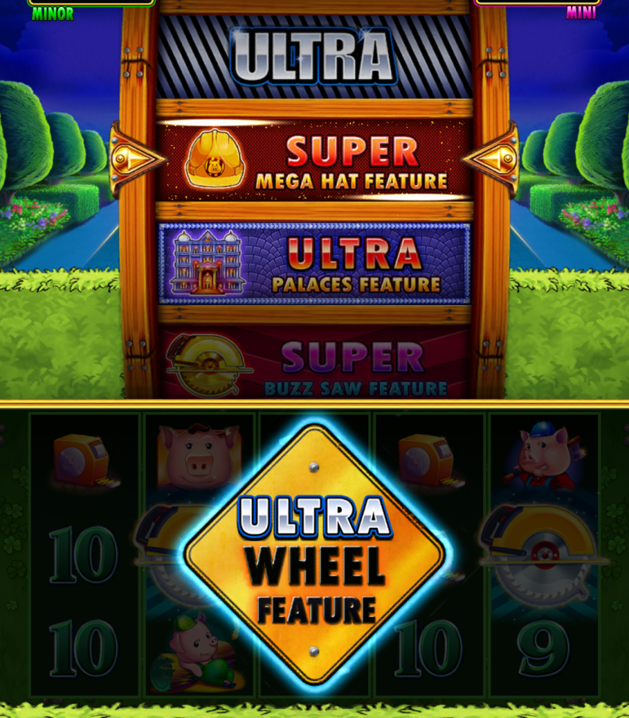 Huff N' Even More Puff Grand Ultra Wheel Feature