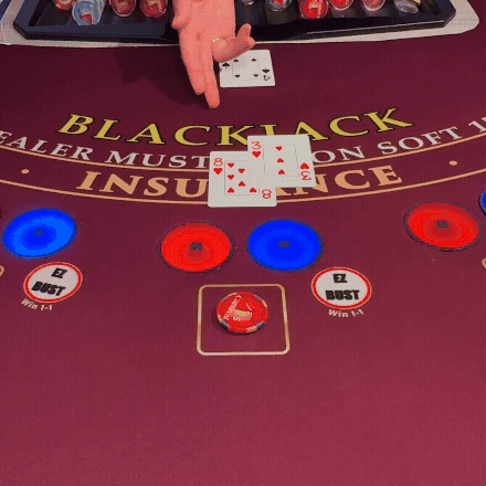 Shoe Blackjack - Double Down