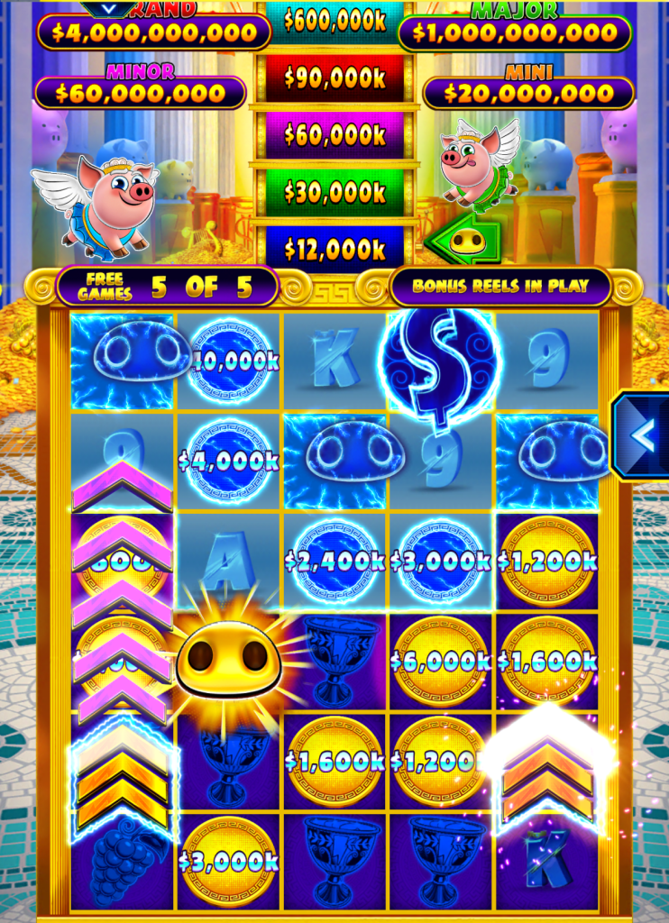 Power Pig double bonus in progress