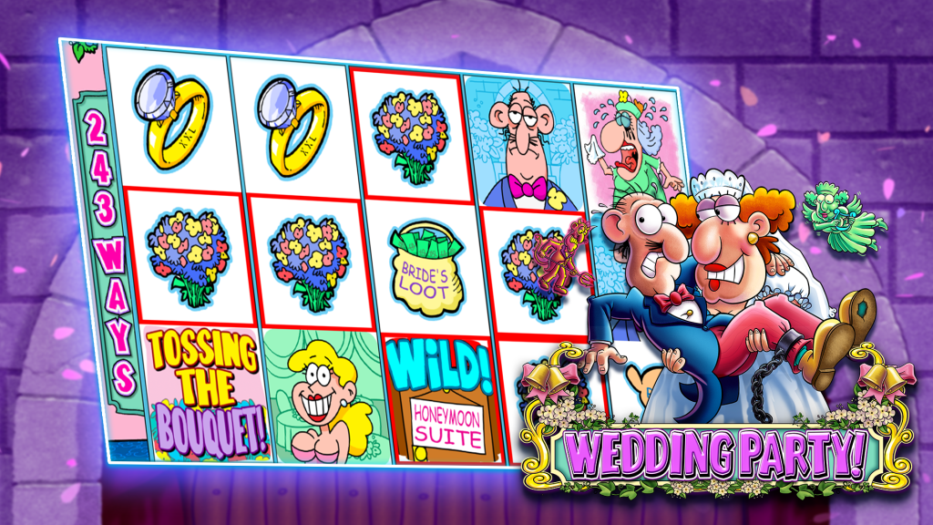 Wedding Party with Big Action Jackpots Base Game