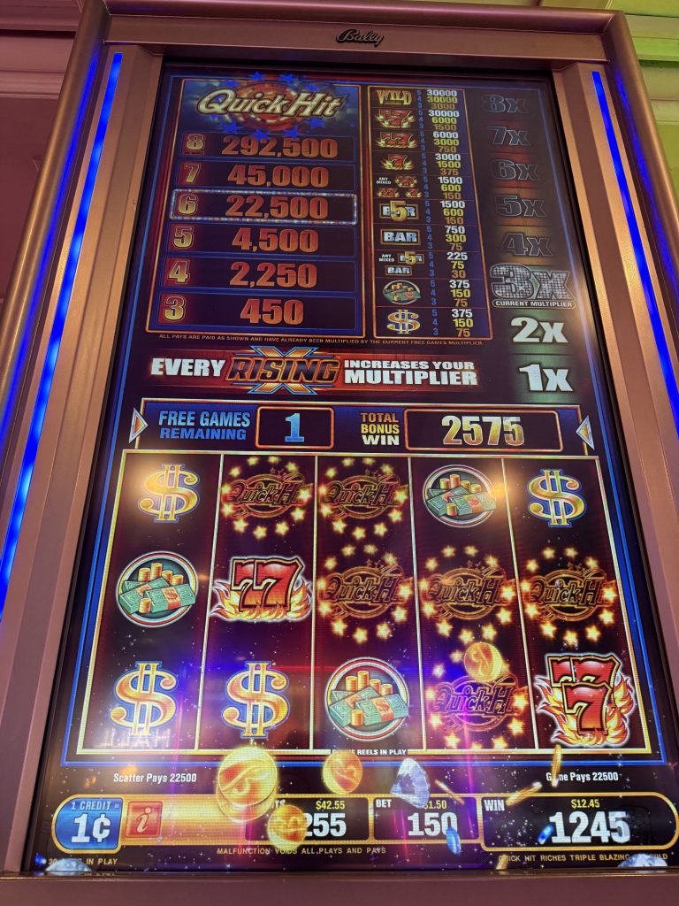 quick hit 150x bonus hit