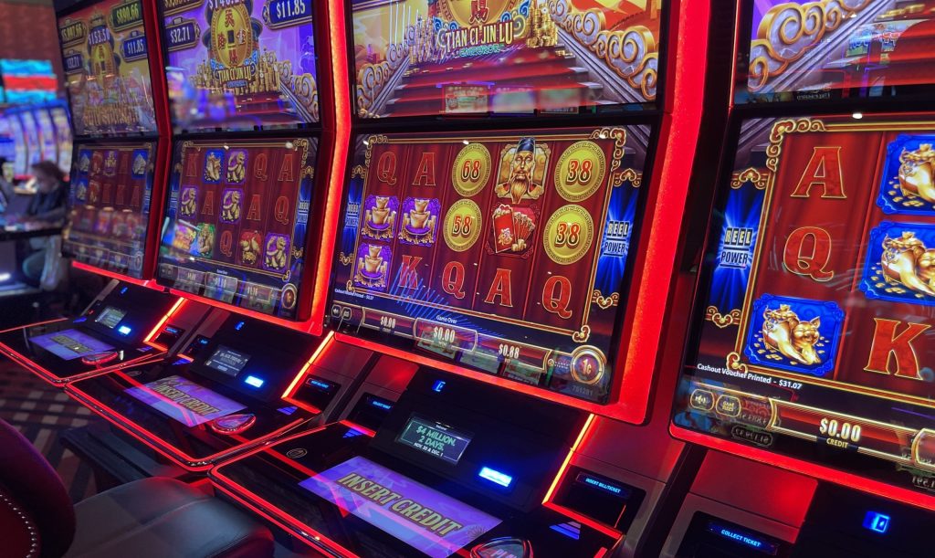 Slots in a row