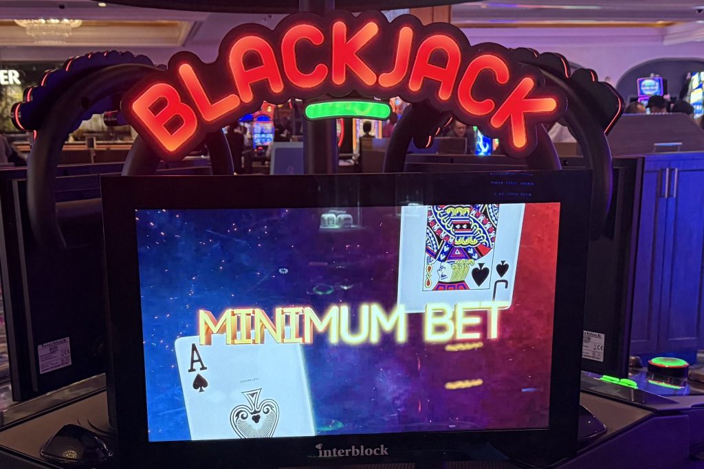 electronic blackjack