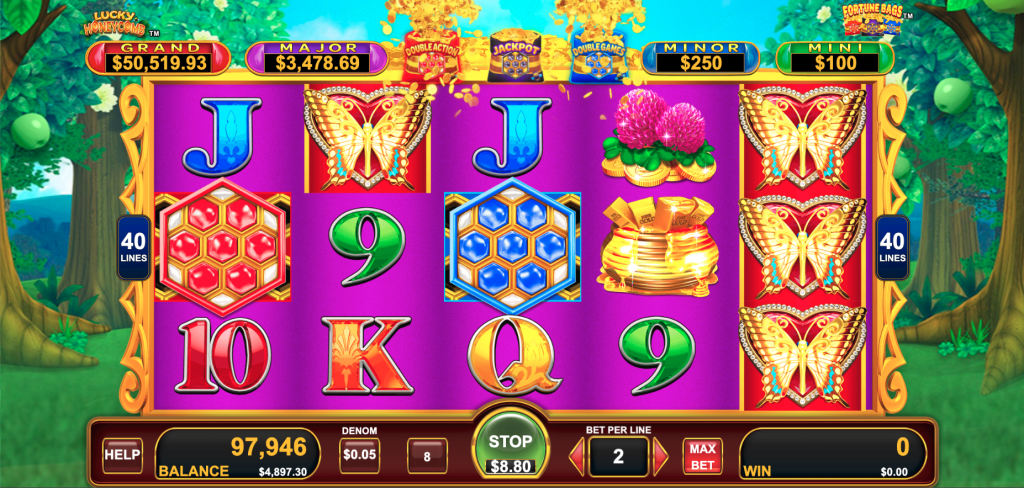 Lucky Honeycomb Fortune Bags double bonus