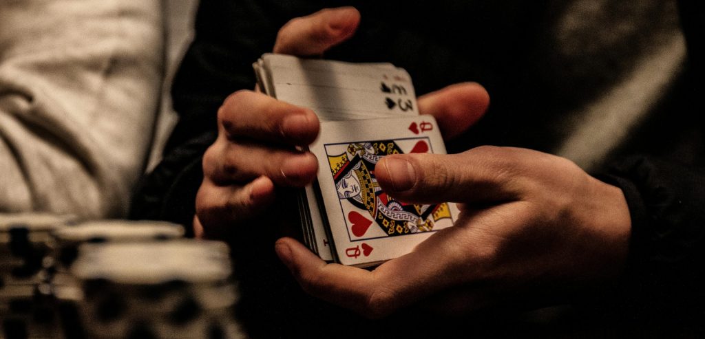 Shuffling playing cards