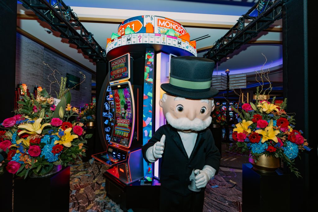 MONOPOLY Big Board Bucks recently debuted at Yaamava' Resort & Casino in California.