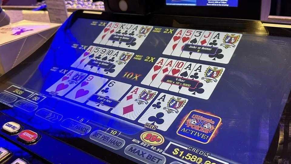 Video Poker Machine
