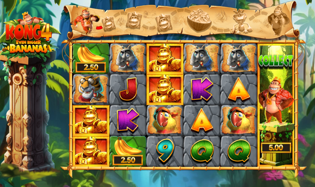 Kong 4 Even Bigger Bananas Jackpot Royale Express