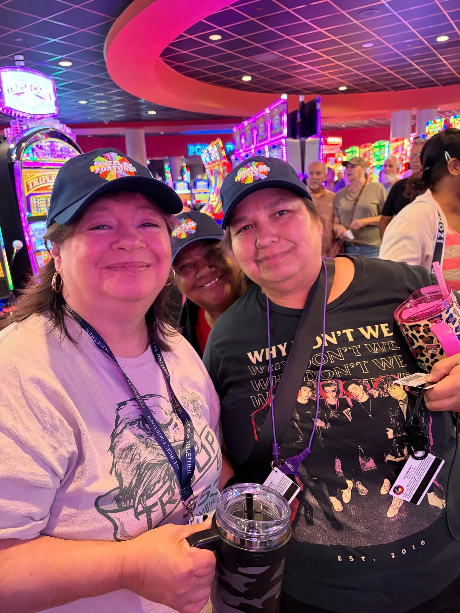 Wheel of Fortune Cash on Reels celebrates its launch at Coushatta Casino Resort in Louisiana.